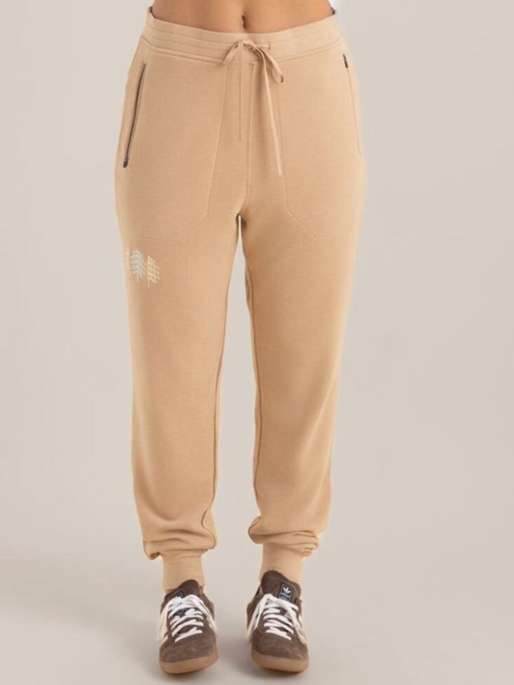 Roark Women's Tan Track Joggers